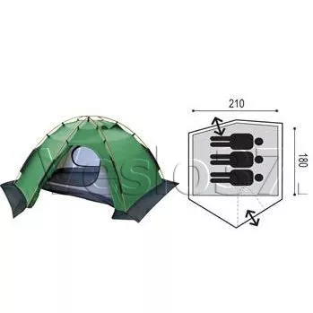 Палатка Verticale SPIDER 3